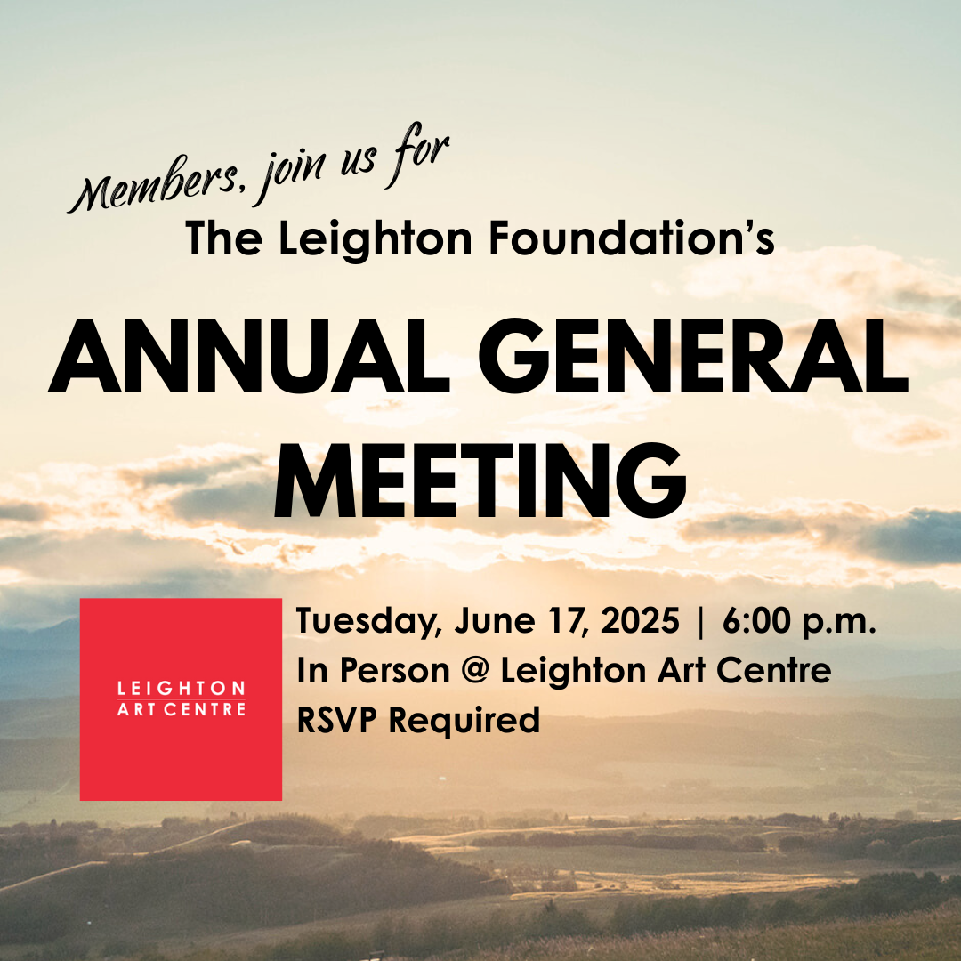 Leighton Art Centre Annual General Meeting event